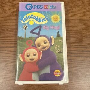 Teletubbies VHS Lot Of 2! Funny day ~Big Hug VTG Very Good Condition